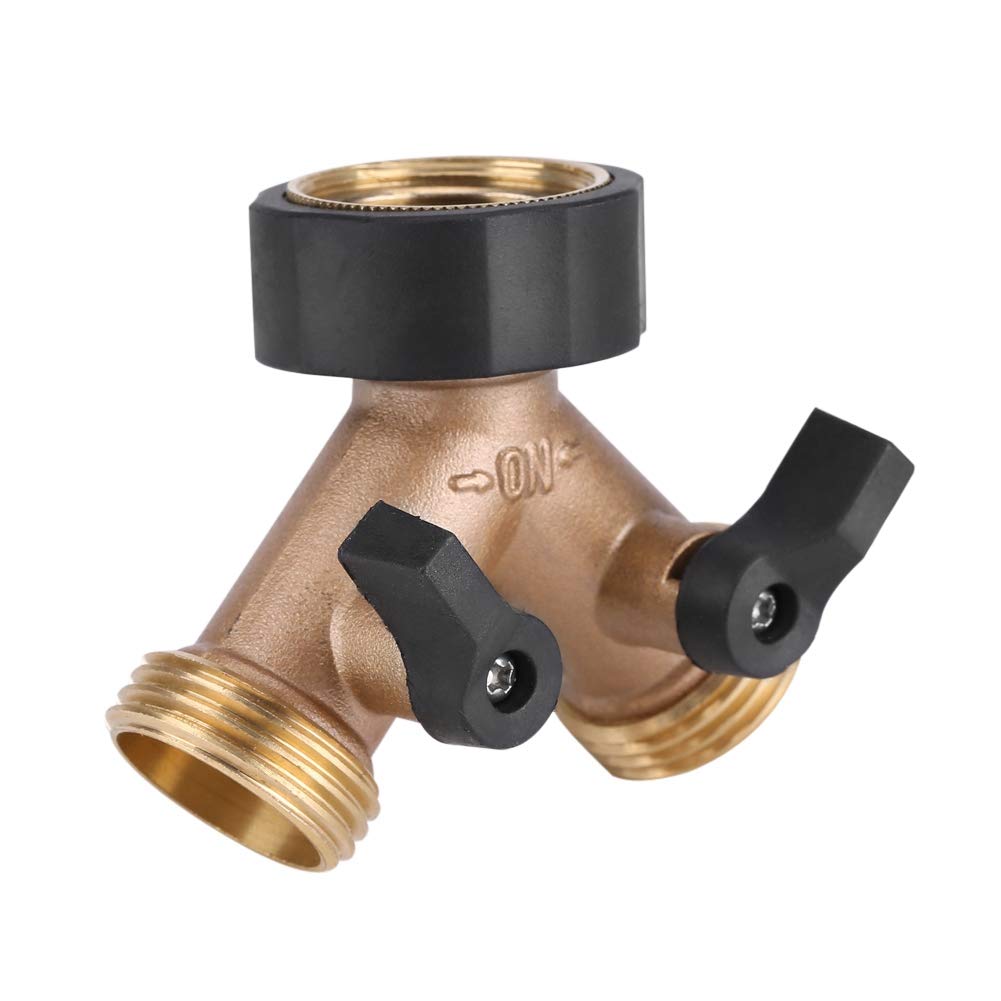 Conector de manguera, manguera independiente adaptador de espiga manguera de agua hecha de latón conector de forma