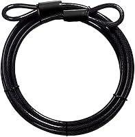 Vista 2 de Master Lock 178D Set Your Own - Cerradura de combinación, fundida a presión, estándar, 1 paquete, negro y cable de acero Master Lock 72DPF