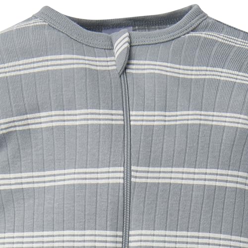 Image of Gerber baby-girls Baby Unisex 2-pack 2-way Zip Textured Sleep 'N Play
