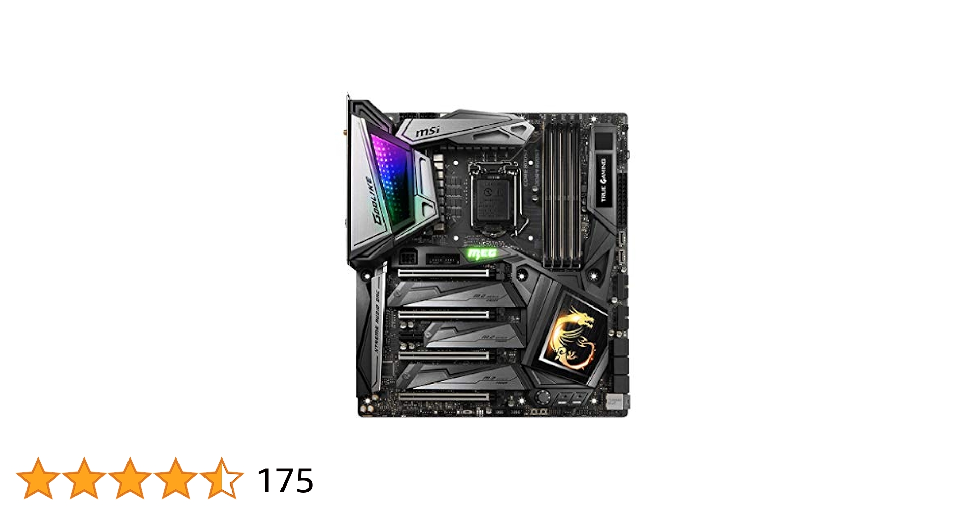MSI MEG Z390 GODLIKE マザーボード Amazon | MSI MEG Z390 GODLIKE LGA1151 (インテル第8および第9