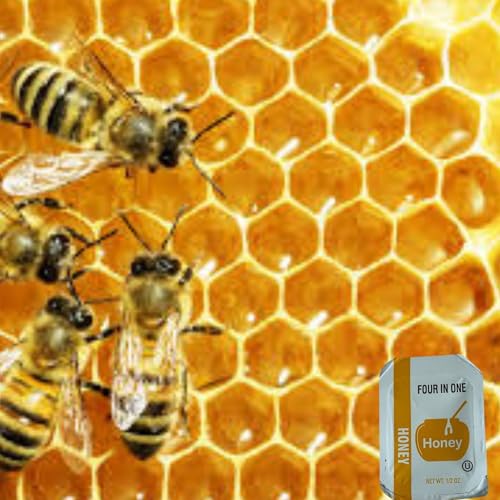 Paquete de 50 sobres de miel pura tamaño individual miniatura 3
