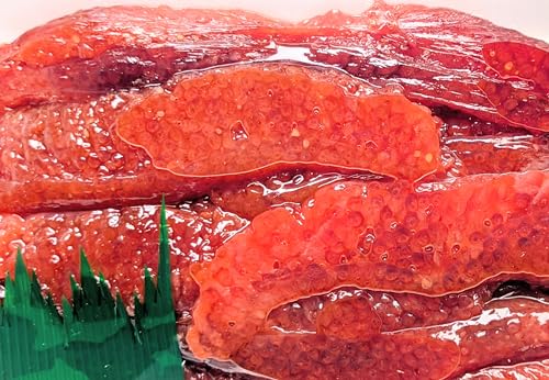 産直まるうお 【アウトレット】 天然紅鮭 筋子 熟成 しょうゆ漬 400g入 おにぎり、お茶漬け、おかずにどうぞ!
