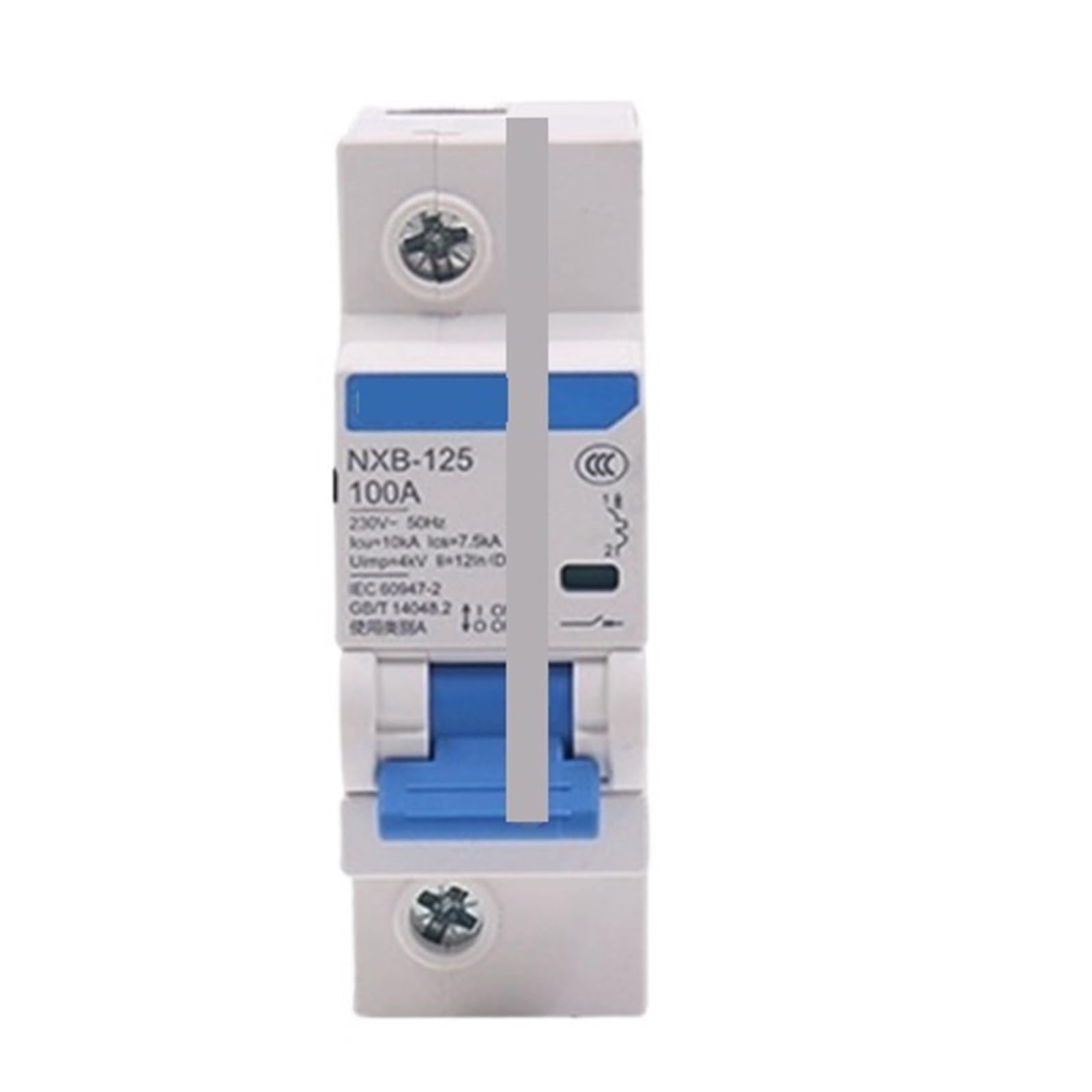 TYEXCZARF NXB-125 1P 63A 80A 100A 125A 230V 220V 50HZ Miniature Circuit breaker DZ47(125A)