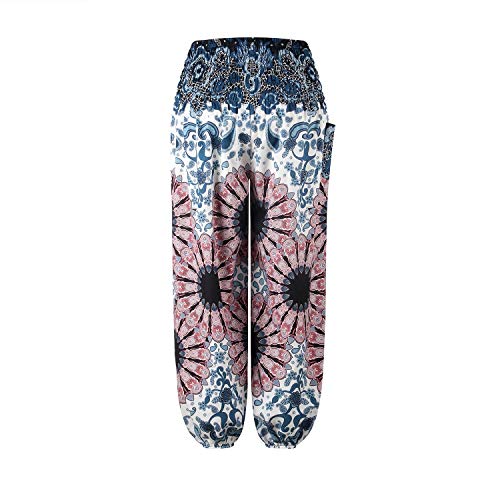 Image of Unisex Little Kids Yoga Trousers Bohemian Beach Pants Baggy Harem Activewear for Boys and Girls Age 3-10