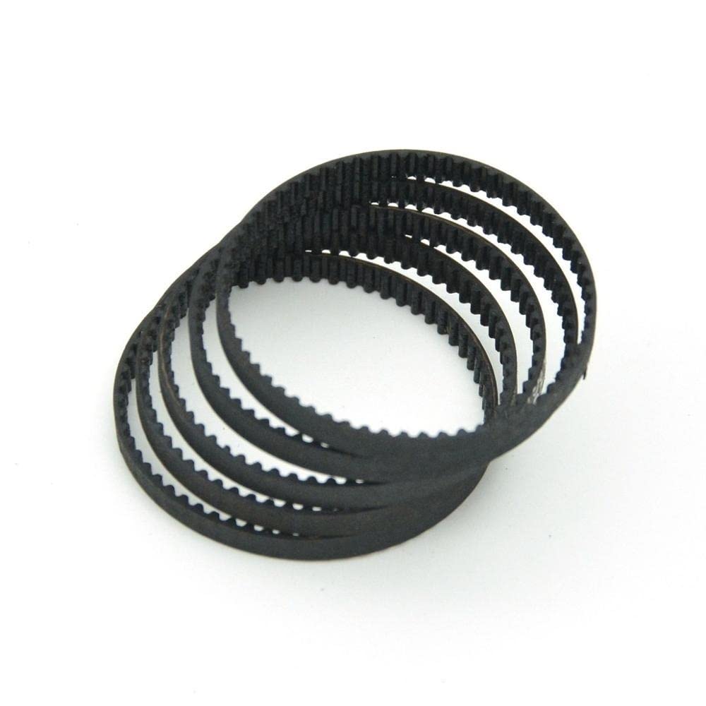 Cortnn 10pcs 114/116/118/120/122/124/126/128 2GT Timing Belt W=6/9mm 2MGT Synchronous Belt Small Backlash Linear Motion 3D Printer(116 GT2,10pcs 6mm)