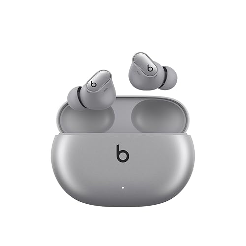 Immagine del prodotto Beats Studio Buds + (2023) - Auricolari true wireless con cancellazione del rumore, compatibilità Apple e Android migliorata, cuffie, audio spaziale - Argento Cosmico