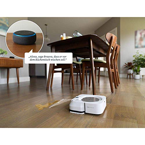 iRobot Braava m6 (m6134) Wischroboter mit WLAN, Präzisions-Sprühstrahl und erweiterter Navigation, Zeitplanreinigung, lernt und passt sich Ihrem Zuhause an, Nass- und Trockenwischen, App-Steuerung - 15