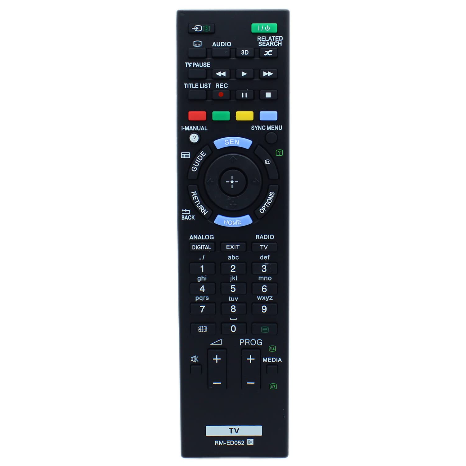 Amazon | RM-ED052 リモコン 交換用 Sony TV KD-55X9005A KD-65X9005A 