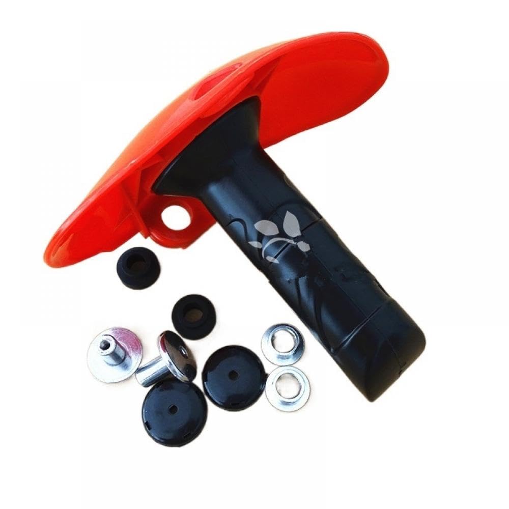 Manija frontal con tornillos para cortasetos Z CHTZ6010 y HTZ7510 repuesto original de motor