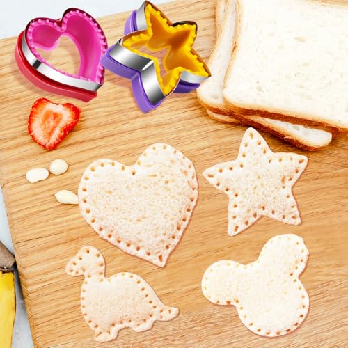 30% Off 22-Piece Kids Sandwich Cutter & Sealer Set - Image 3