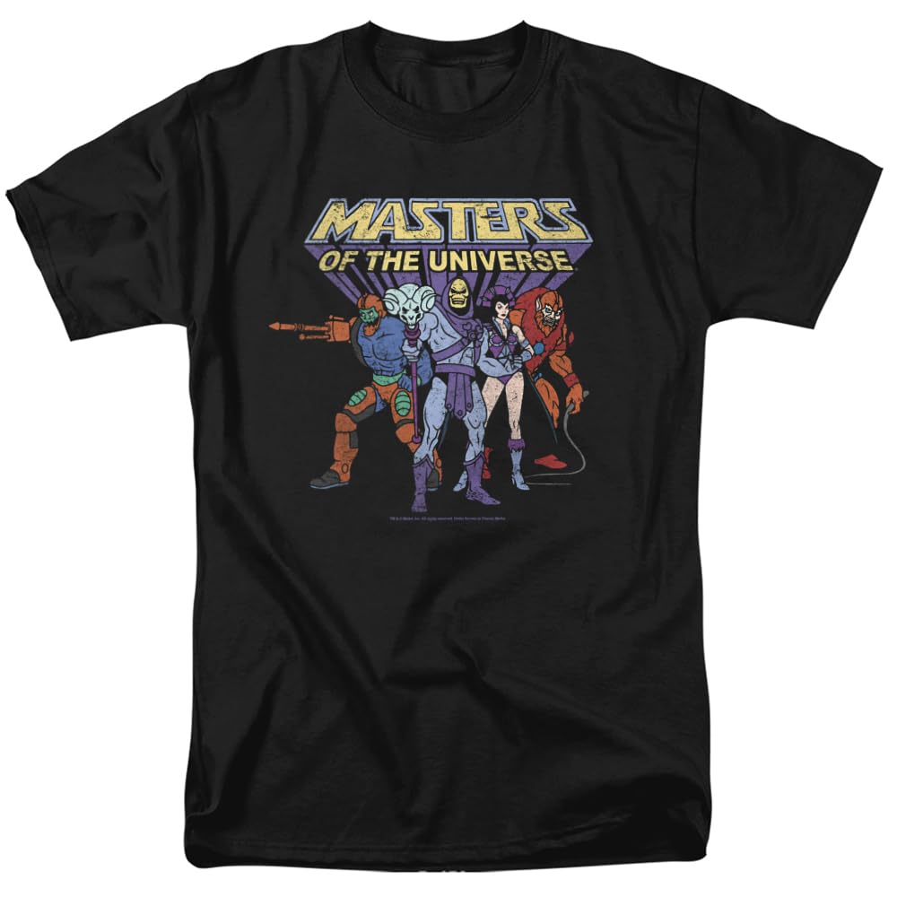 Masters of The Universe Team of Villains Unisex Adult T Shirt