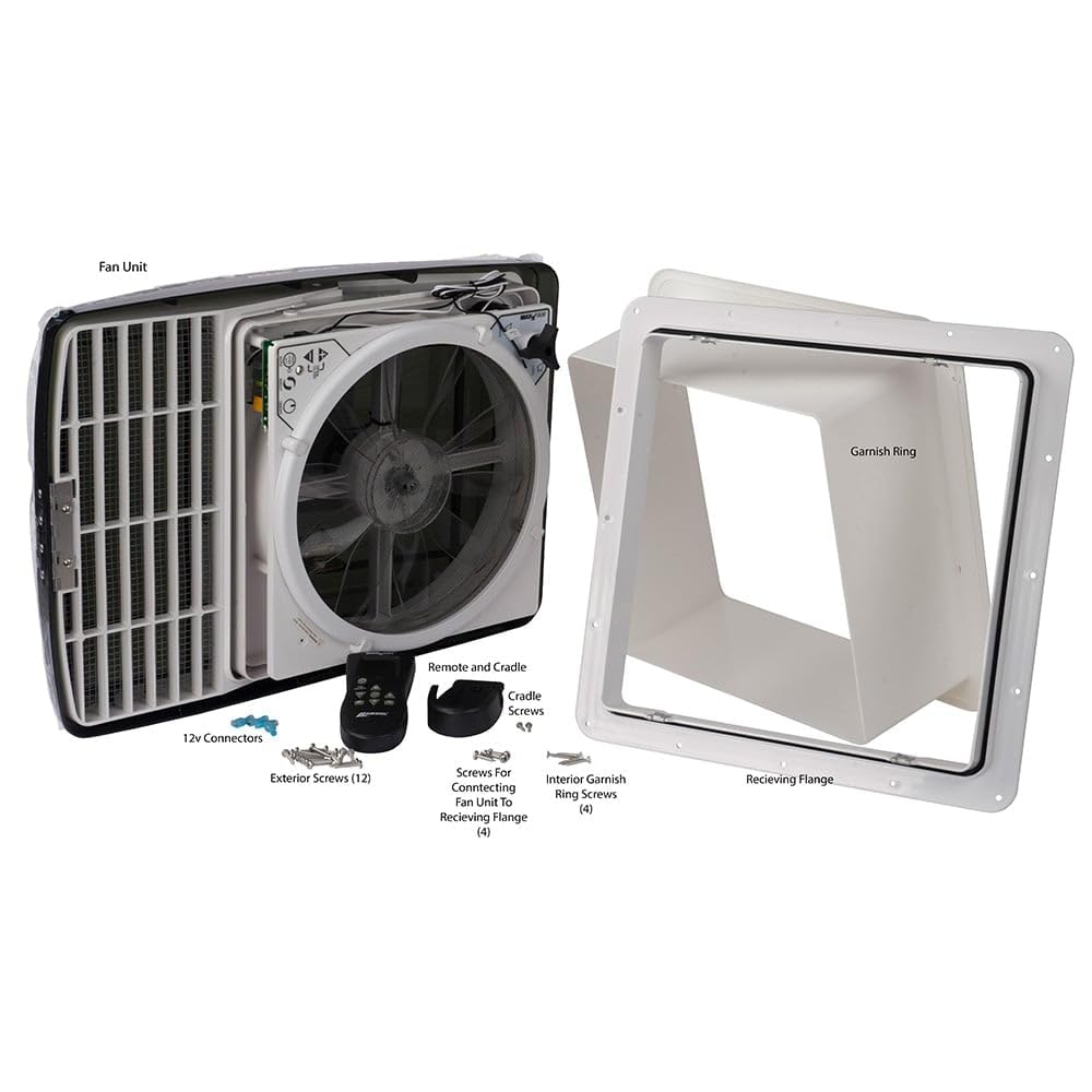 Amazon.com: MAXXAIR Maxxfan Deluxe Vent, Fan and Vent Cover All in