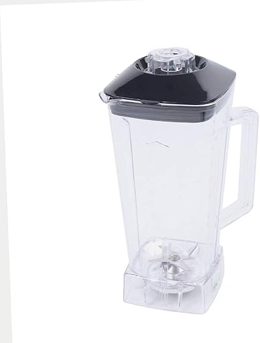 Miniatura 9 de Licuadora de grado comercial resistente sin BPA 3HP 2200 W, licuadora de licuadora comercial de 2 litros2000 cc (rojo)