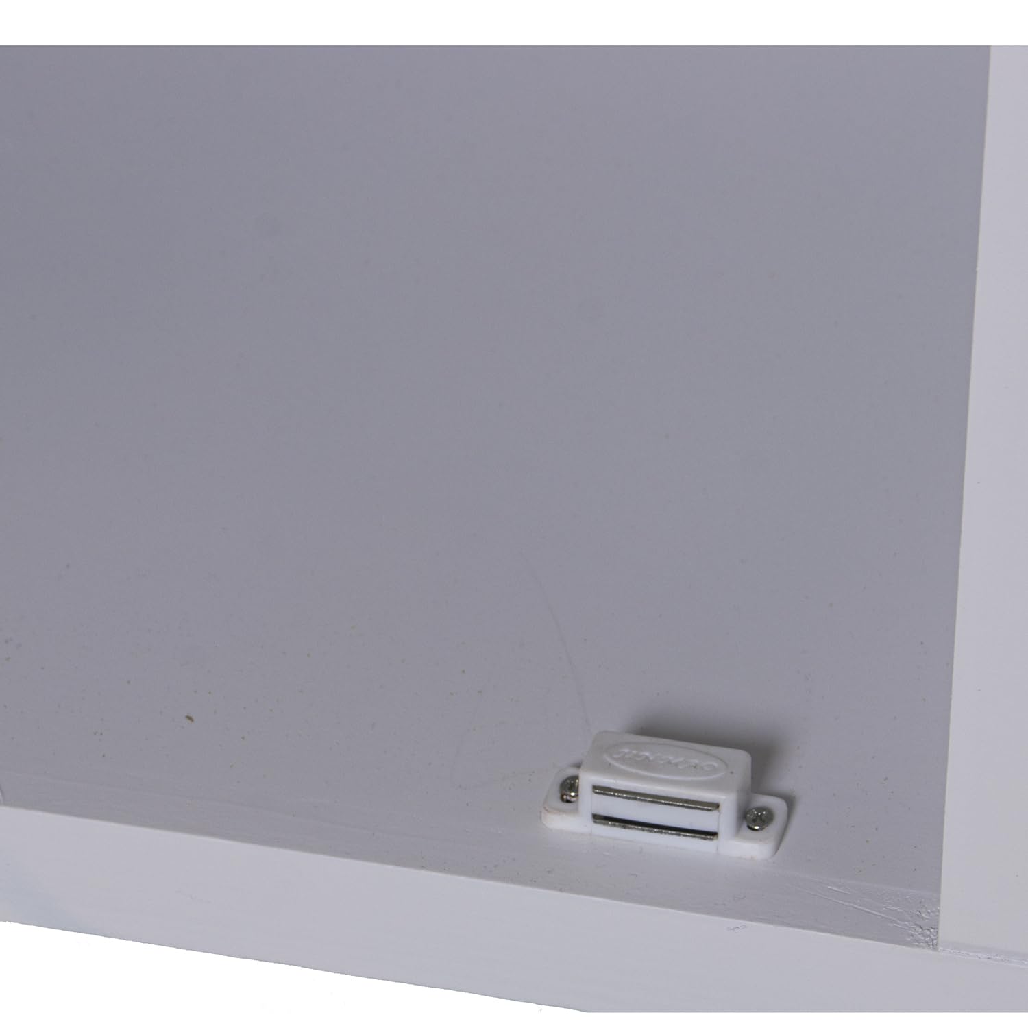 MUEBLE ENTRADA MADERA 4 CAJONES+PUERTA BLANCO/RATÁN 80X40X82CM, ABETO+DM+RAT┴N