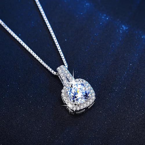 Collier Tendance ZYFSHA avec pendentif géométrie brillante au tempérament chic