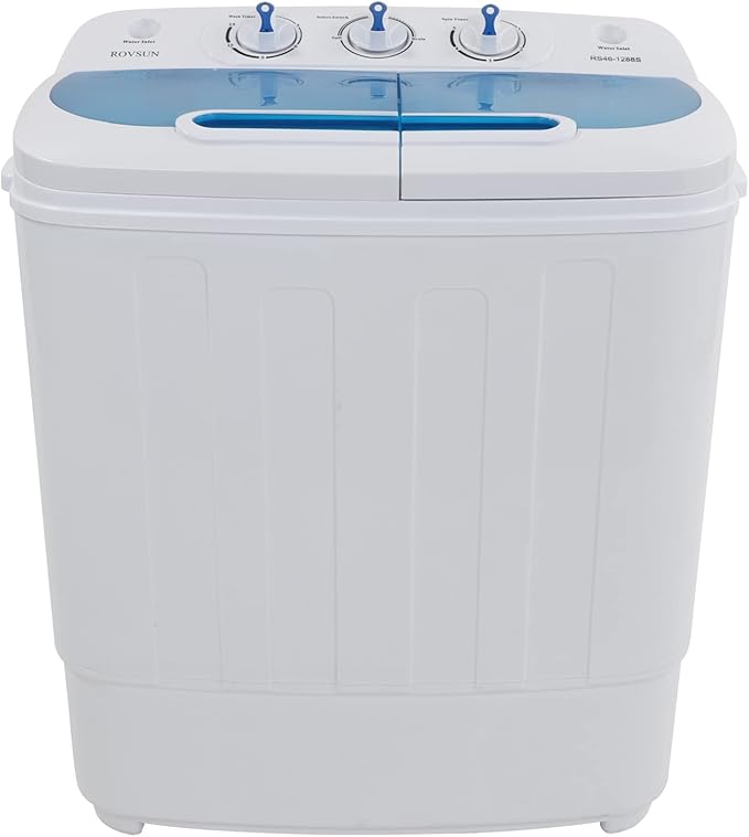 ROVSUN 15LBS Portable Washing Machine, Electric Washer and