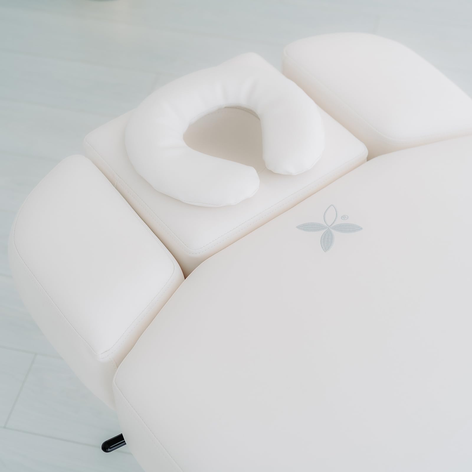 HABYS Eterna Elektrische Kosmetikliege mit 4 Motoren & Heizfunktion | Premium Beautyliege mit RGB-LED, 16 cm Komfortpolsterung & Gesichtsausschnitt, SPA, Massage & Ästhetische Medizin