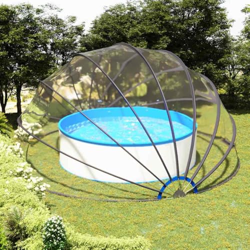 Générique Dôme de Piscine 559x275 cm,Maison & Jardin,Piscine & Spa,Accessoires pour piscines & spas,Bâches de piscines & Tapis de Sol,Transparent,42.48...