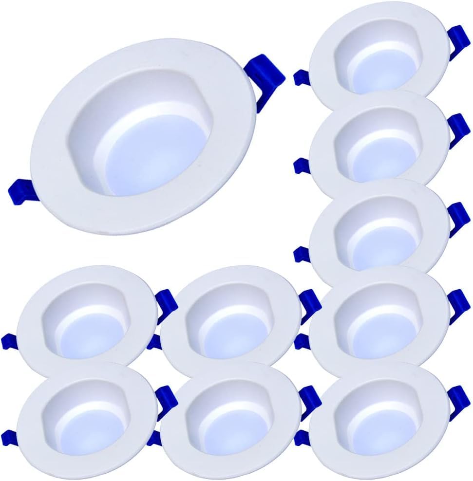 Plafonnier plat LED étanche IP65 pour illuminer la salle de bain
