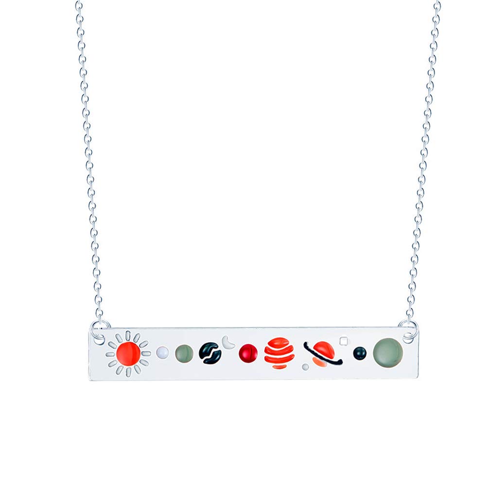 Baige Solar System Necklace