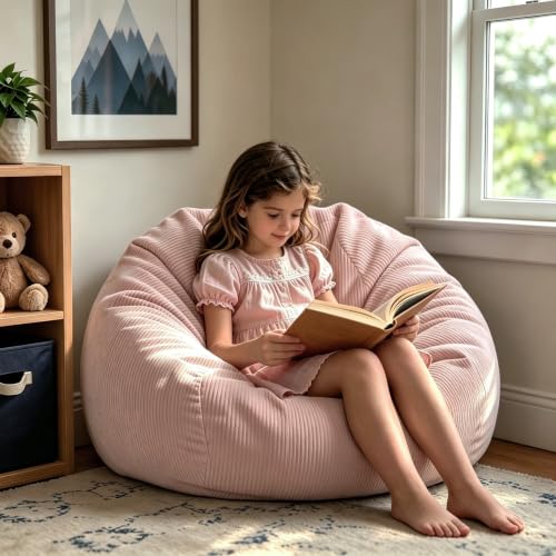Bean Bag Chairs Memory Kids Chair Foam Filled Reading Gaming Sofa Bedroom