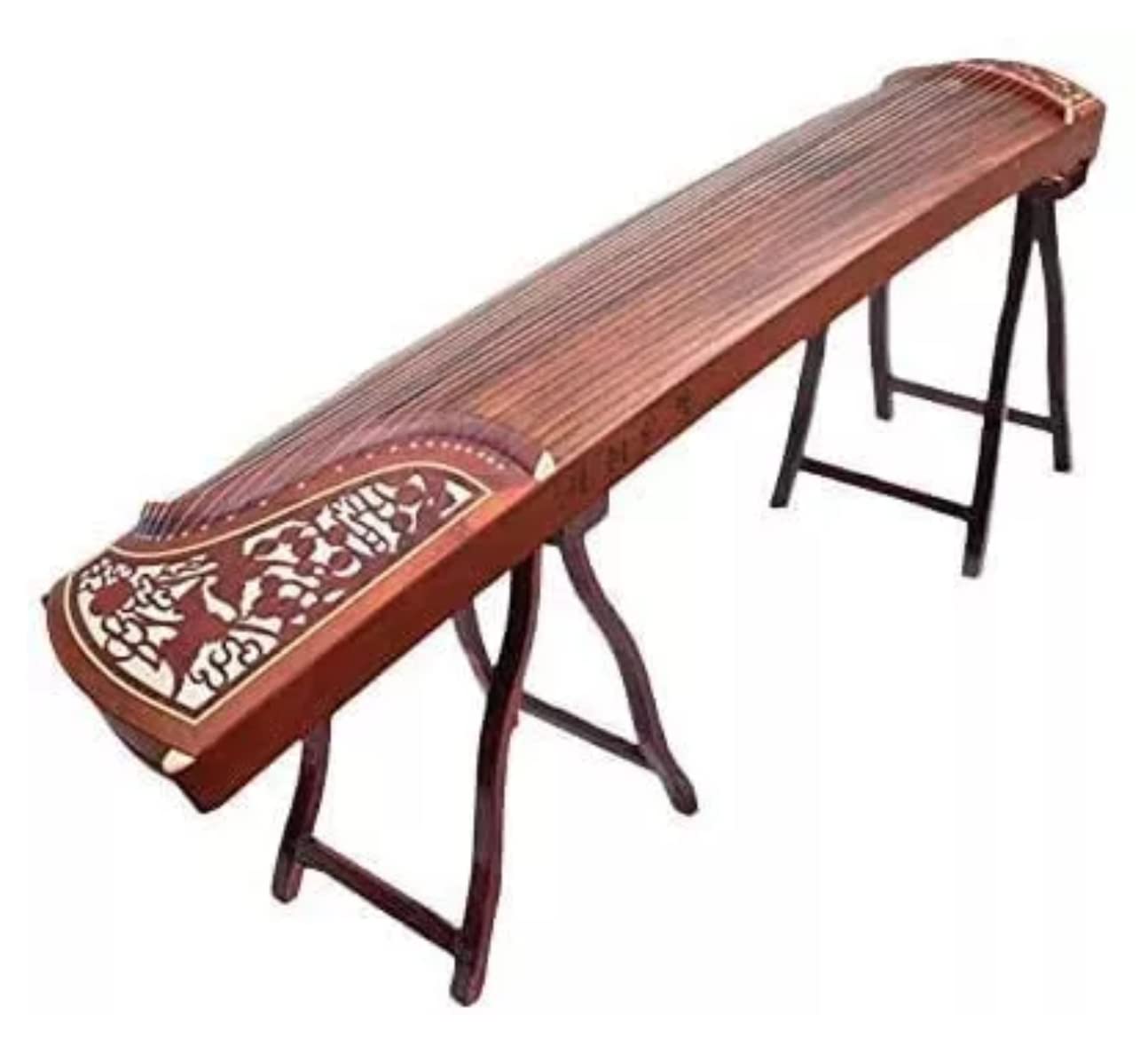 Guzheng Doppelkran Chaoyang Dunhuang 696D, 21 Saiten, 163 cm