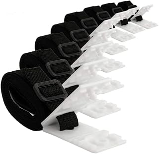 Pool Solar Cover Reel Attachment Kit Universal Swimming Pool Cover Roller Attachment Straps Plastic Fastener Cord Plates Set Swimming Pool Attachment Straps