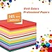 BUBU Origami Paper Kit 1000 Sheets 6 Inch Square Double Sided Color 20 Vivid Colors for Origami Crane, Butterfly, Heart，Perfect for Beginners,Kids,Adults & School DIY Handmade Craft Lessons