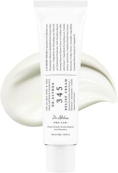 Dr. Althea 345 Relief Cream | Hidratante facial diario | Tratamiento para manchas | Recuperación calmante e hidratación con niacinamida, pantenol | cosmética vegana coreana para todo tipo de piel
