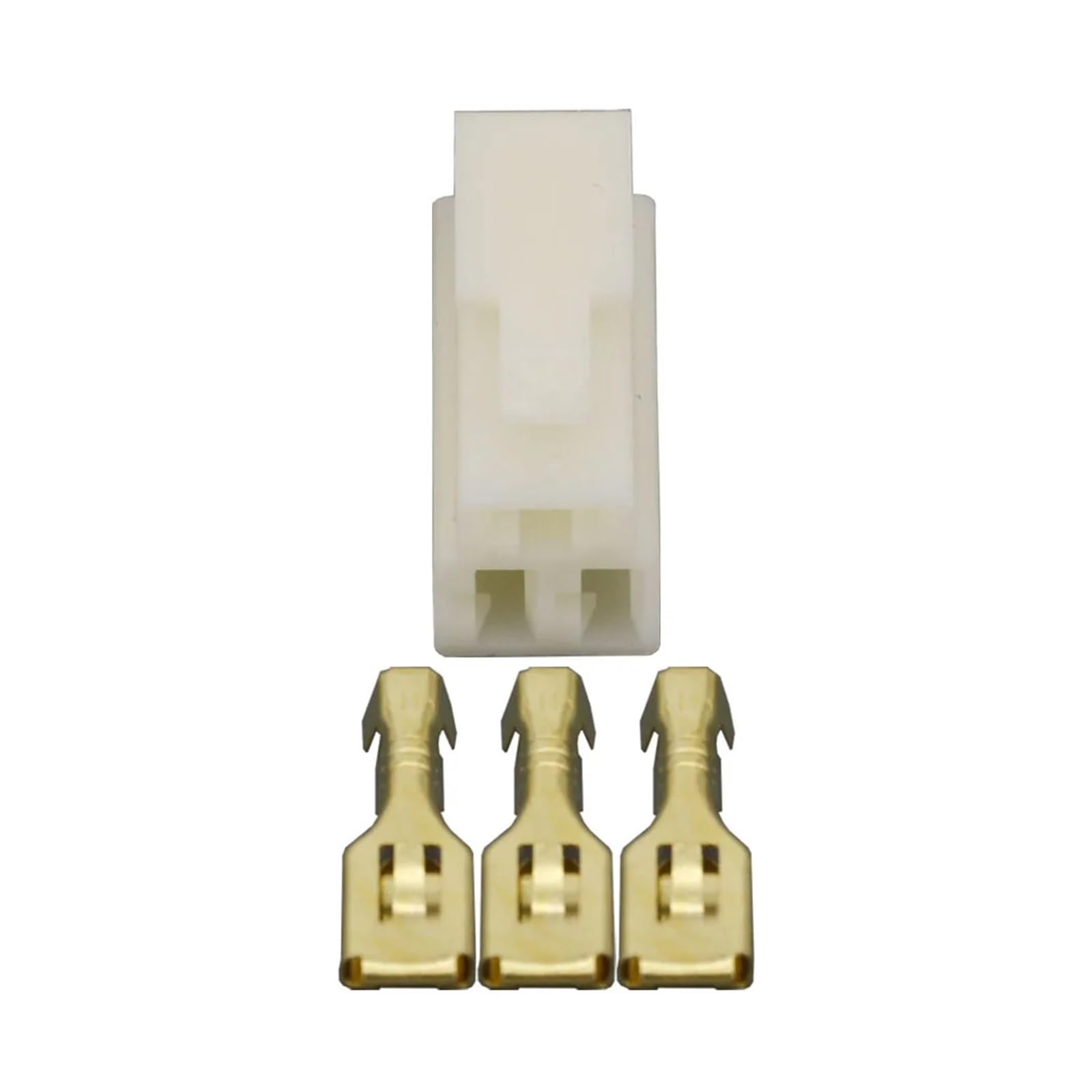 100 Sets 6,3 mm Pin DJ7031-6. Kfz-Stecker-Kabel-Terminal-Stecker-Kits Motorrad-Auto-Terminalstecker