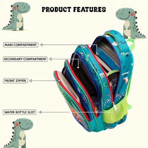 Image of Elios 3D Design Kids School Bag for Kids Age 3 to 6, Preschool Nursery and Grade 1 to 3 | Bags for Boys | Backpack for Girls | Picnic, Travel |Birthday, Diwali, Gifts for Kids