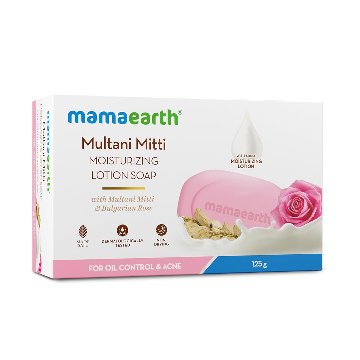MAMAEARTH ME Multani Mitti Lotion Soap Single