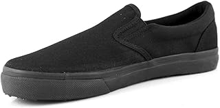Laforst Nextgen Footwear Womens Sunbrella Nonslip Waitress Server Slip On Flat Black 9.5