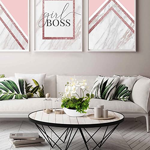 Briful Orchids Artificial Flowers 14\" Large Fake Orchid White Phalaenopsis Orchid Flower Arrangements with Ceramic Vase Faux Orchid for Home Bathroom Table Centerpiece Office Wedding Decor