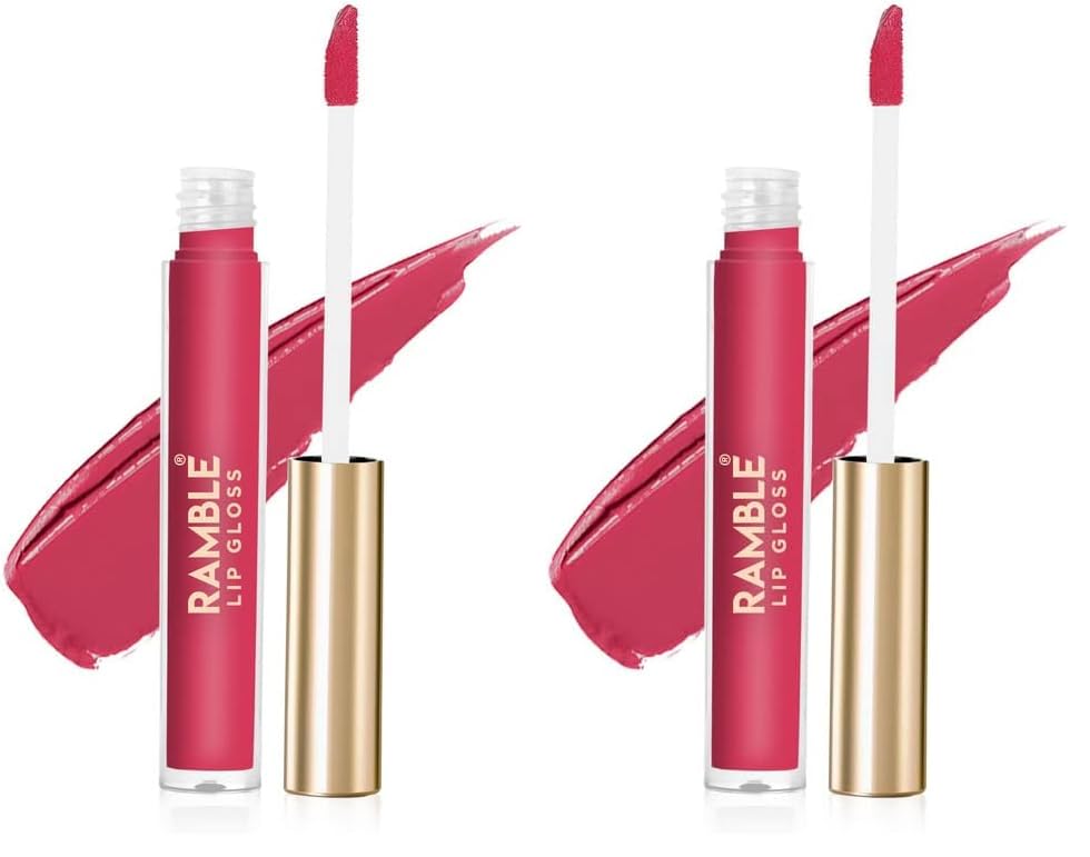 Image of Matte Quin Lip Color| Matte Texture|Long Wear |Smudge Proof |Waterproof, 3 ml (MQ Mini-9) (Pack of 2)
