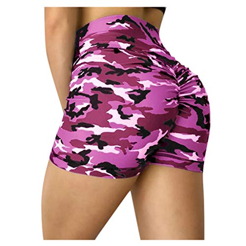 TOTOD Women Camouflage High Waist Leggings Workout Yoga Running Exercise Pilates Pants Basic