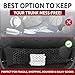 Envelope Style Automotive Elastic Trunk Mesh Cargo Net for GMC Terrain 2018-2025 - Car Accessories - Trunk Organizer and Storage - Cargo Net for SUV- Vehicle Carrier Organizer for GMC Terrain