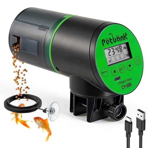 Petbank Automatic Fish Feeder for Aquariums...