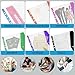 Elalove 12 Fundas Transparentes A4 Multitaladro Imagen de Elalove 12 Fundas Transparentes A4 Multitaladro