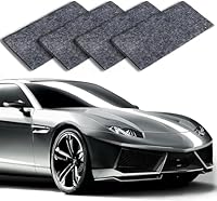 Nano Sparkle Tuch Auto Kratzer (4 Stück), 2025 Nano Magic Tuch für Auto Kratzer Entfernen Reparatur, Car Scratch Remover für Reparatur von leichten Kratzfarben,Lackpflege