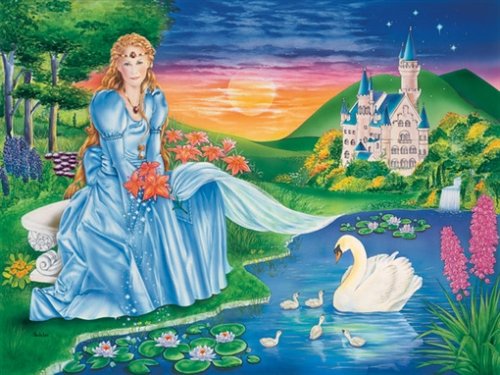 Preisvergleich Produktbild Ravensburger - Sonnenaufgang, 100 Teile (Fantasy-Puzzle)