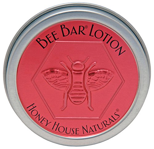 Honey House Naturals Small Bee Bar Lotion, Sweet Honey, 0.6 Ounce