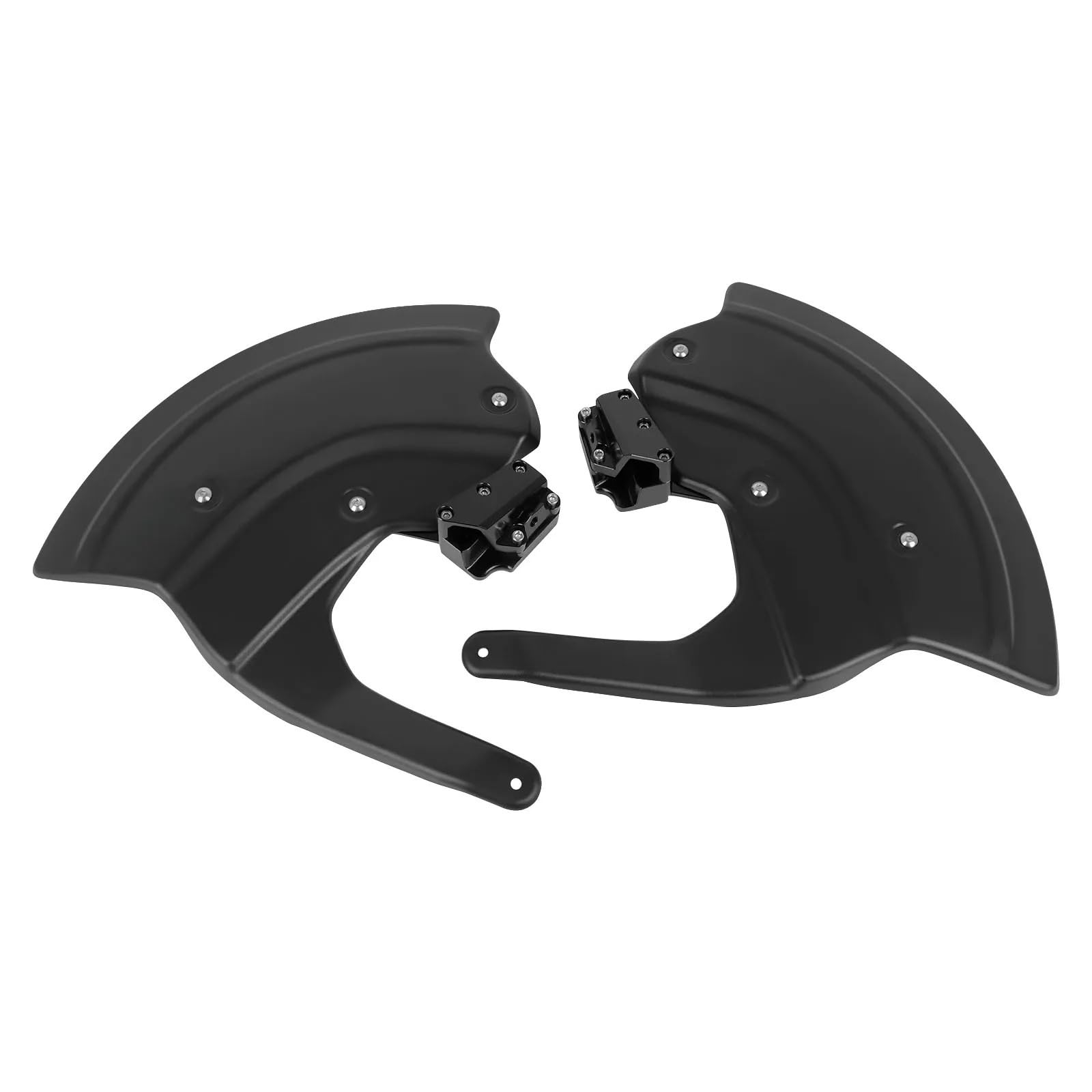 Compatible con Protector conducto Pinza de Freno Delantero | Dirige el aire fresco y evita obstrucciones por residuos(Glossy black)