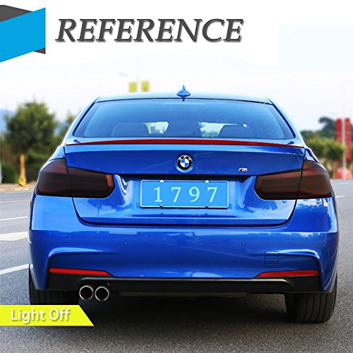 Image of 1797 Car Light Tint Film Frosted Taillight Tail Back Turn Signal Black Headlight Fog Light Tinted Vinyl Color Sticker Self Adhesive Shiny Chameleon Accessories Parts 48''x12'' 2pcs