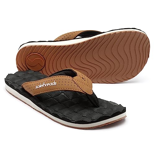 Image of SOLETHREADS RECLINER | Yoga Flip Flops |Super comfort | Plush | Bounce | Soft | Comfortable | Yoga | Relax | Slippers | Flip Flops for Men