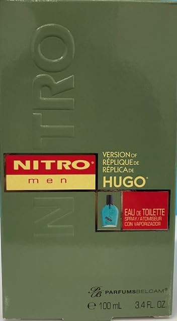 Belcam Bath Therapy Mens Fragrance, Nitro, 3.4 Fluid Ounce
