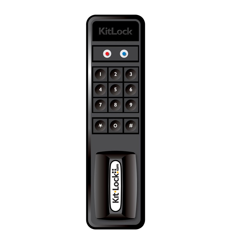 Codelocks KitLock KL1500 Keyless Electronic Cabinet or Locker Lock KL1500