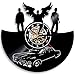 Produktbild TANCEQI Supernatural Vinyl-Wanduhr 12-Zoll-Schallplatte Wohnkultur Handmade kreative Arbeit, Supernatural Wanduhr Freunde und Kinder(Lieferzeit: 3-5 Tage)