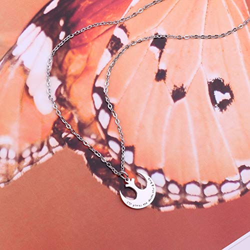 I Love You to the Death Star and Back Necklace Rebel Jewelry Gift for Him (necklace)4