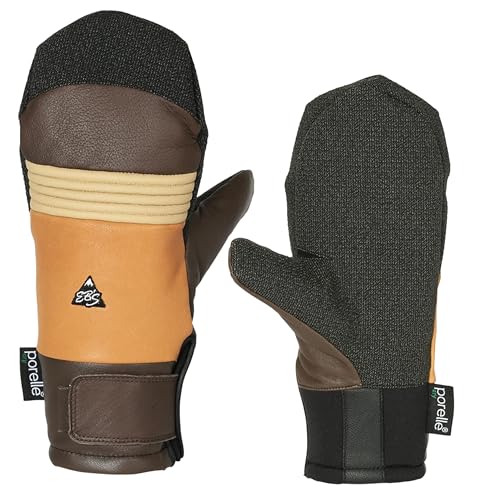 【国内正規品】 エビス ebs メンズ レディース スキー スノーボード アクセサリー グローブ CARVING MITT STRONG 4400009 CHOCOLATE 【24-25モデル】 CHOCOLATE M